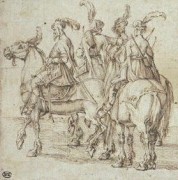 Z wjazdu poselstwa Ossolińskiego do Rzymu w 1633 roku - Stefano della Bella (po 1633 roku)a.jpg